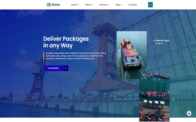 Thiết kế website doanh nghiệp xuất nhập khẩu